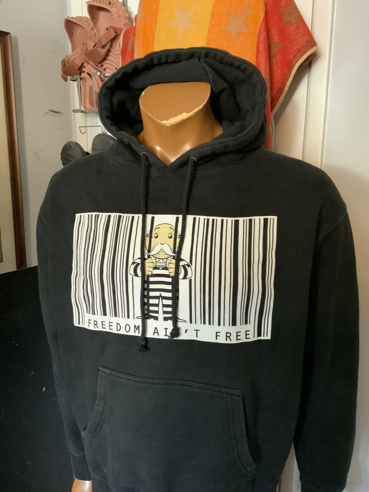 Bait Bait Monopoly Hasbro Freedom Ain’t Free Jail Pullover Hoodie Size US L / EU 52-54 / 3 - 12 Thumbnail