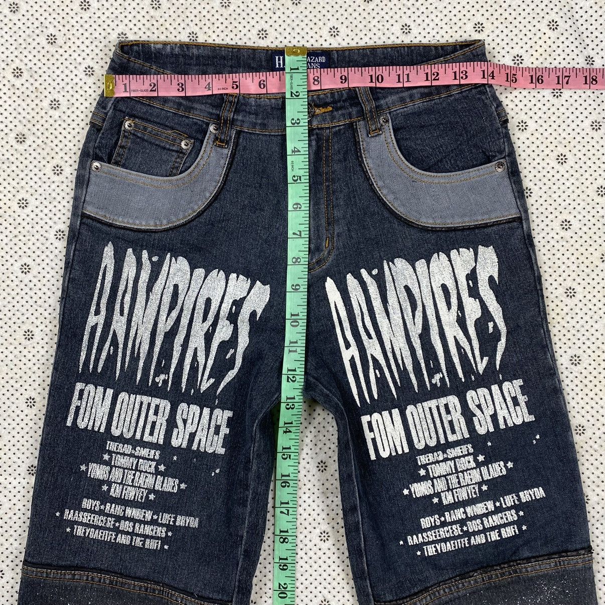 Designer × Hysteric Glamour Stylish Jeans By Hazard Jeans Size 28" / US 6 / IT 42 - 3 Thumbnail