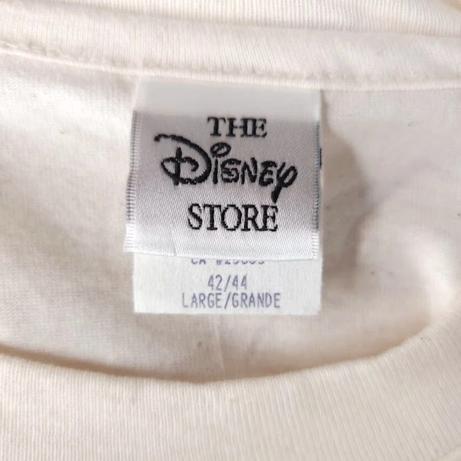 Disney VINTAGE Goofy T Shirt Mens Size Large 90s Disney Made In USA Cotton Beige Crew Neck Short Sleeve T-Shirt Disney Mens 90s Workout Gym Walt Disney Size US L / EU 52-54 / 3 - 6 Thumbnail