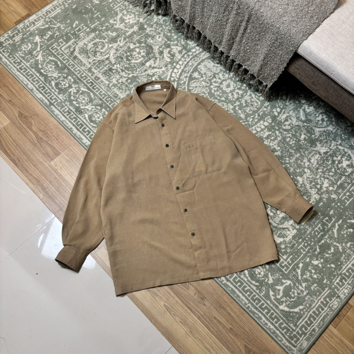 Balenciaga × Designer Balenciaga long sleeve button shirt Size US L / EU 52-54 / 3 - 1 Thumbnail
