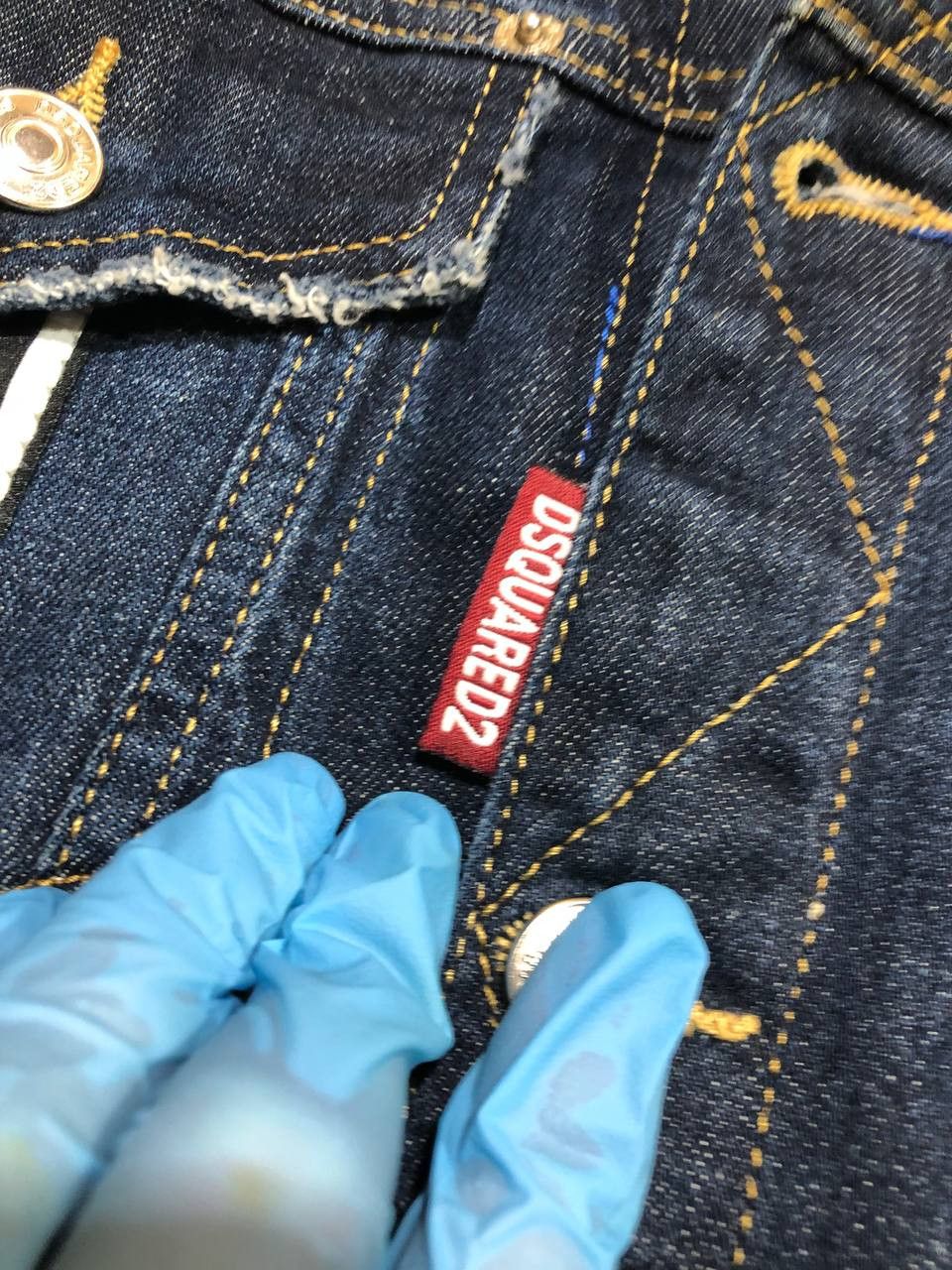 Dsquared2 Dsquared2 Logo distressed Denim Jacket Size US M / EU 48-50 / 2 - 5 Thumbnail