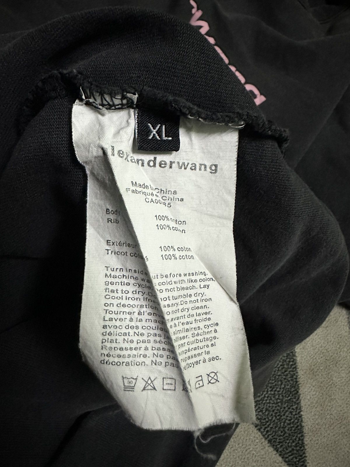 Alexander Wang Alexander Wang tshirt Size US XL / EU 56 / 4 - 5 Thumbnail