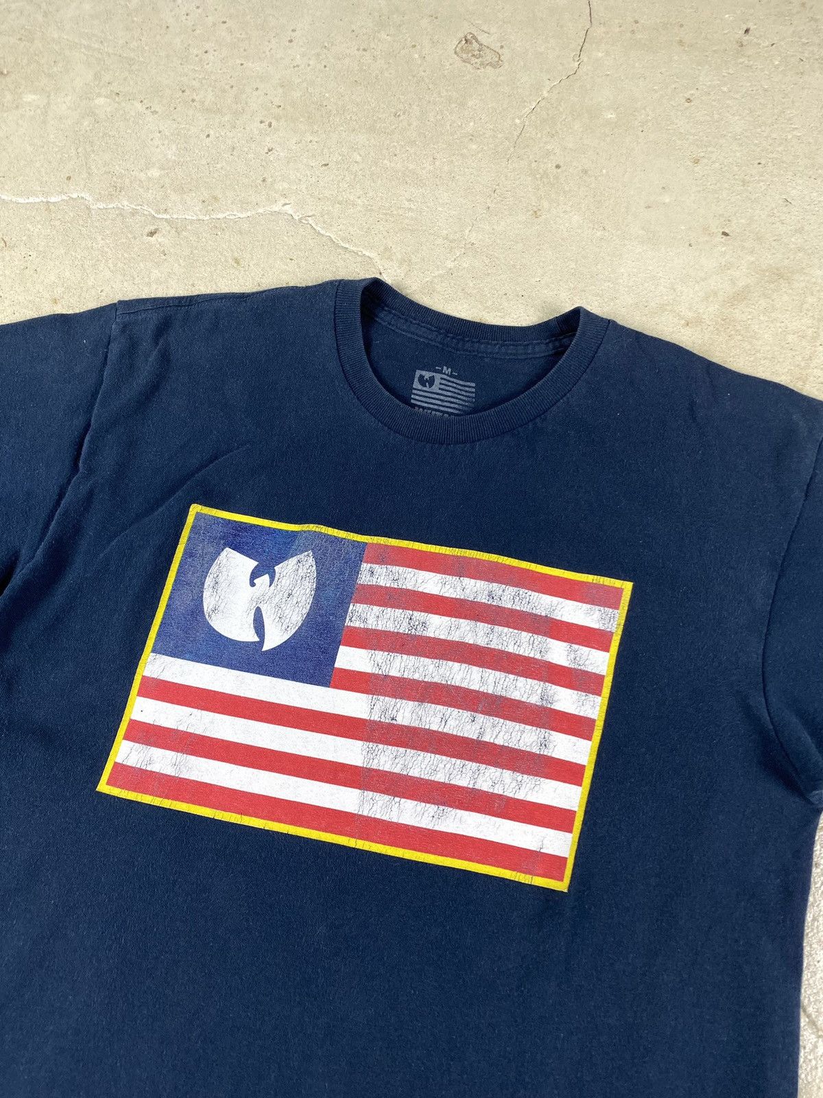 Rap Tees × Vintage × Wu-Tang Clan Vintage 2000's Wu Tang Clan T Shirt Logo Y2K Rap Hip Hop Size US M / EU 48-50 / 2 - 2 Thumbnail