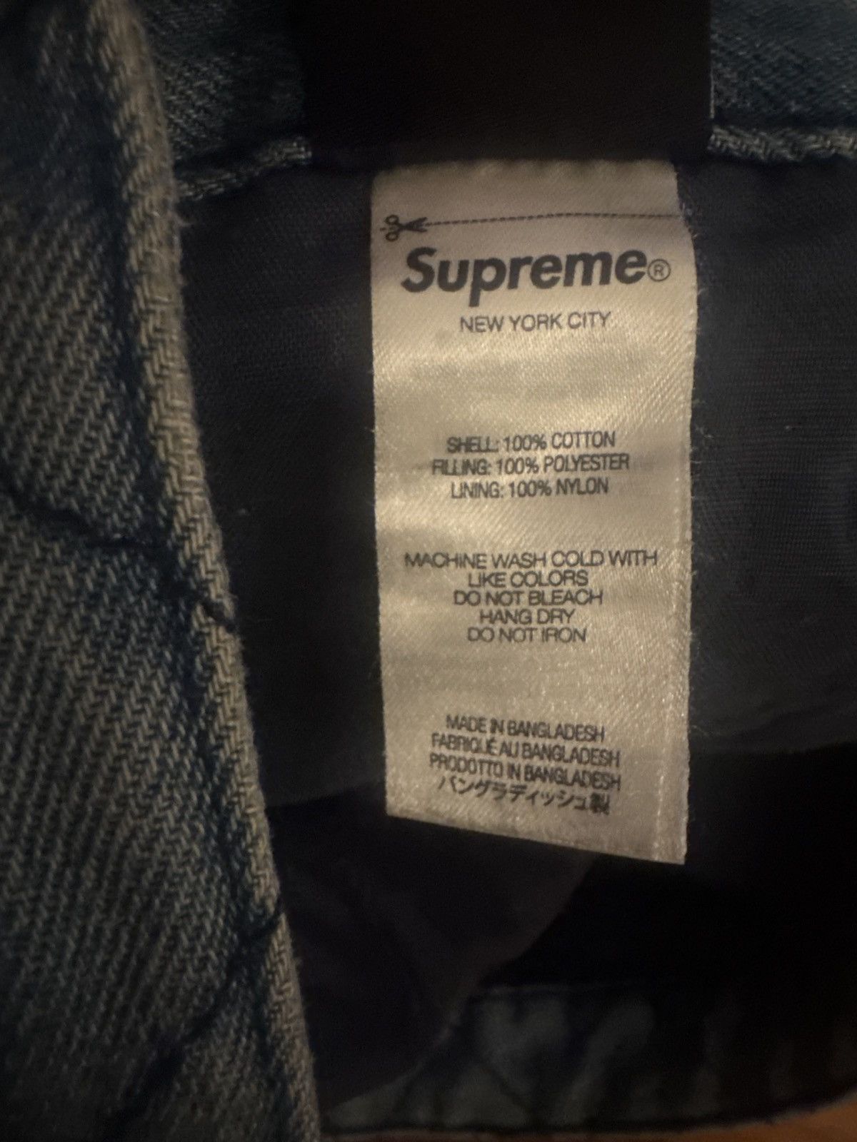 Dickies × Supreme Supreme x Dickies Quilted Double Knee Painter Pant “Denim” Size US 30 / EU 46 - 7 Thumbnail