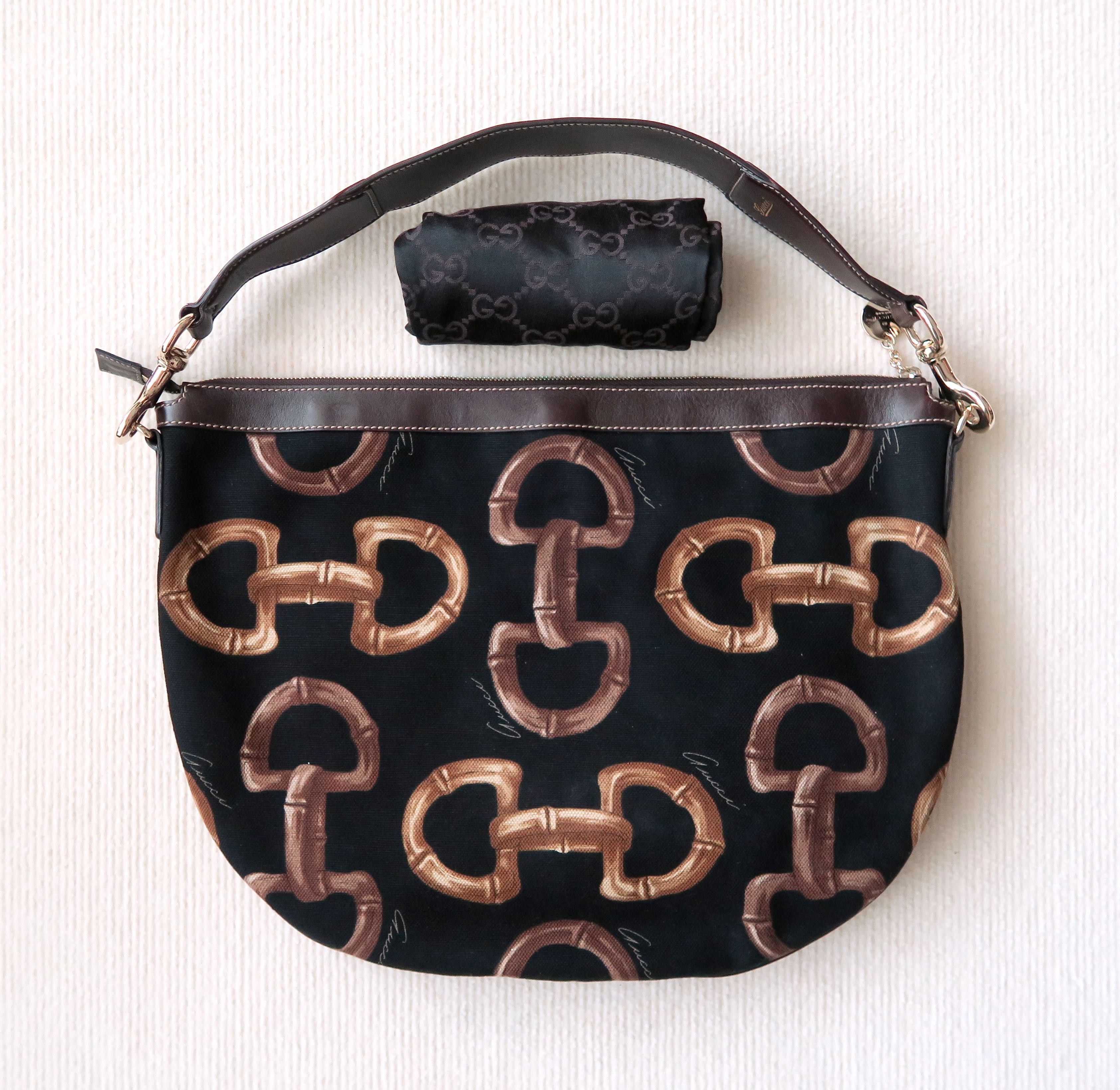 Gucci Gucci Classic Interlocking Bamboo Horsebit Hobo Bag Size ONE SIZE - 2 Thumbnail