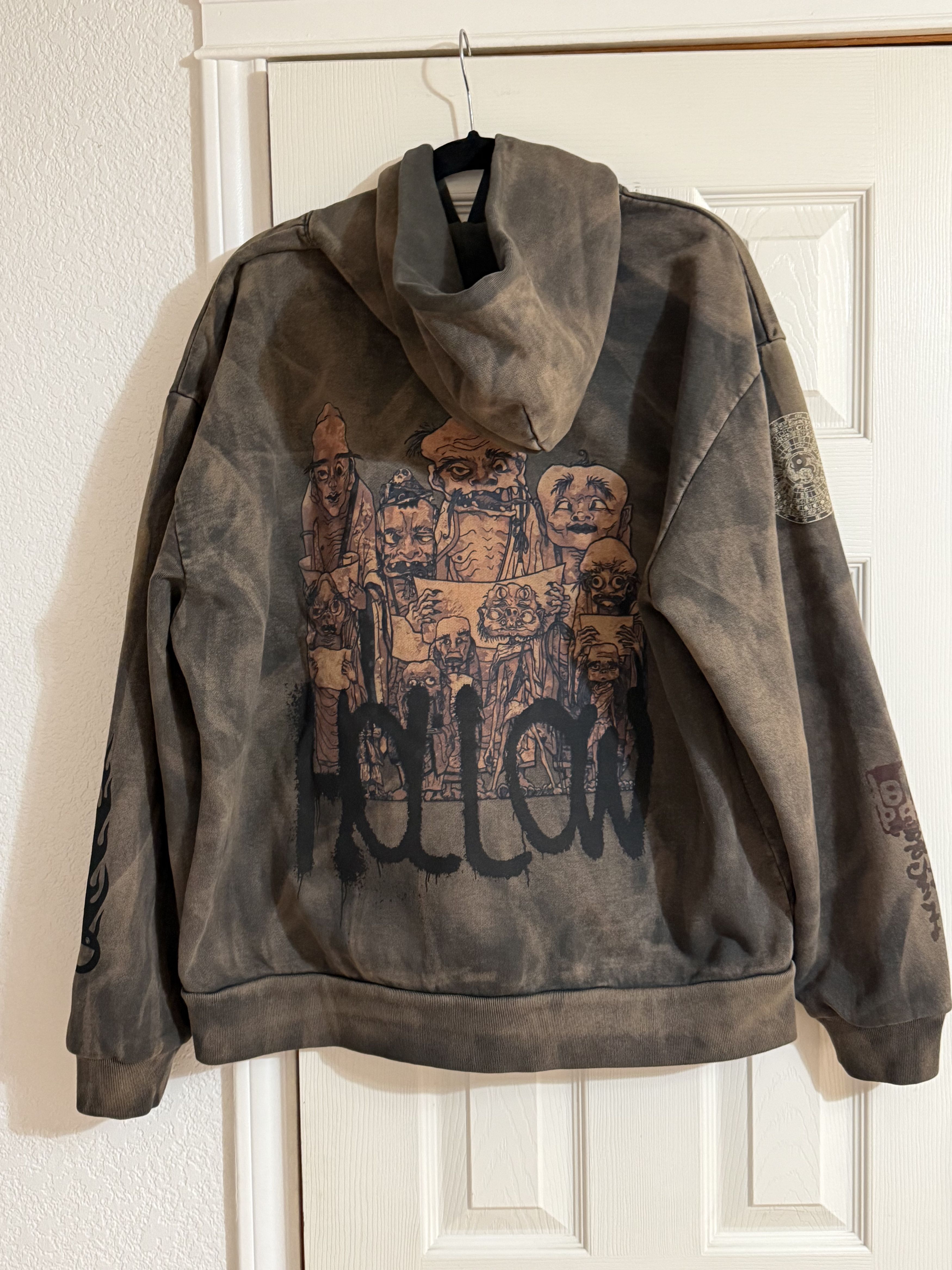 Travis Scott Travis Scott x Takashi Murakami Hollow Hoodie Size US XL / EU 56 / 4 - 2 Thumbnail