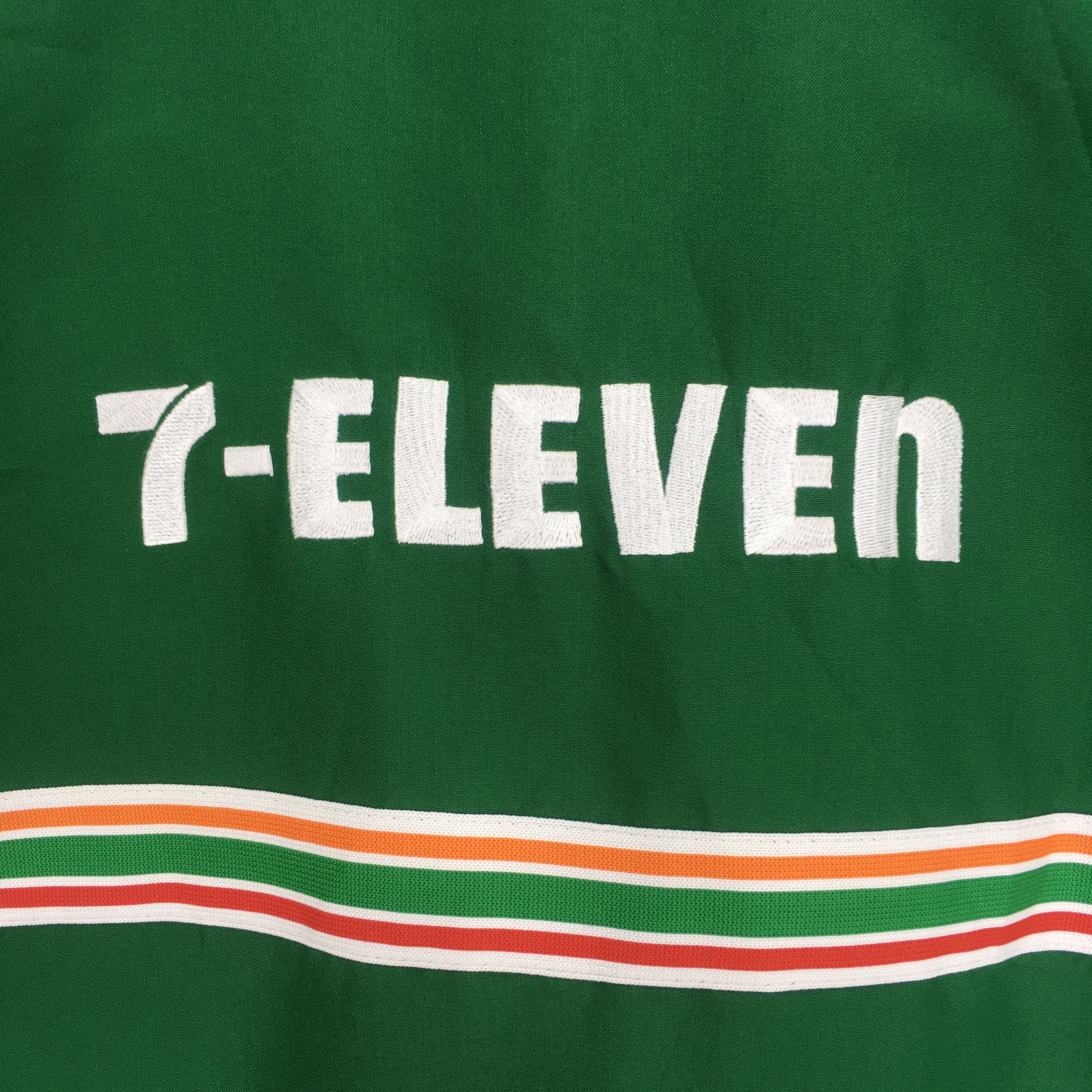 Japanese Brand Vintage 7-Eleven Convenience Store Worker Shirt Zipper Size US M / EU 48-50 / 2 - 7 Thumbnail
