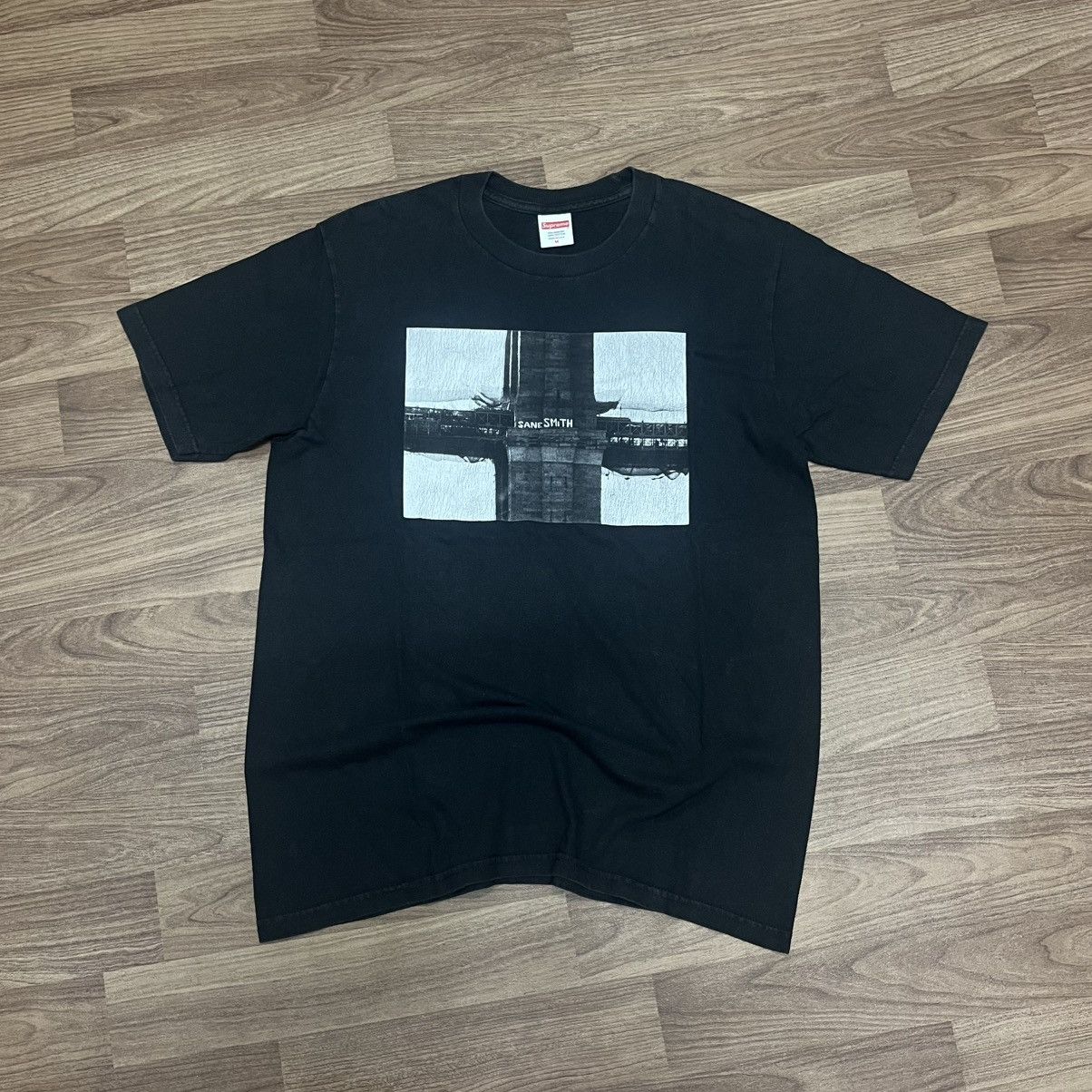 Supreme Supreme Bridge Graffiti Printing Tee FW19 Size US M / EU 48-50 / 2 - 1 Thumbnail