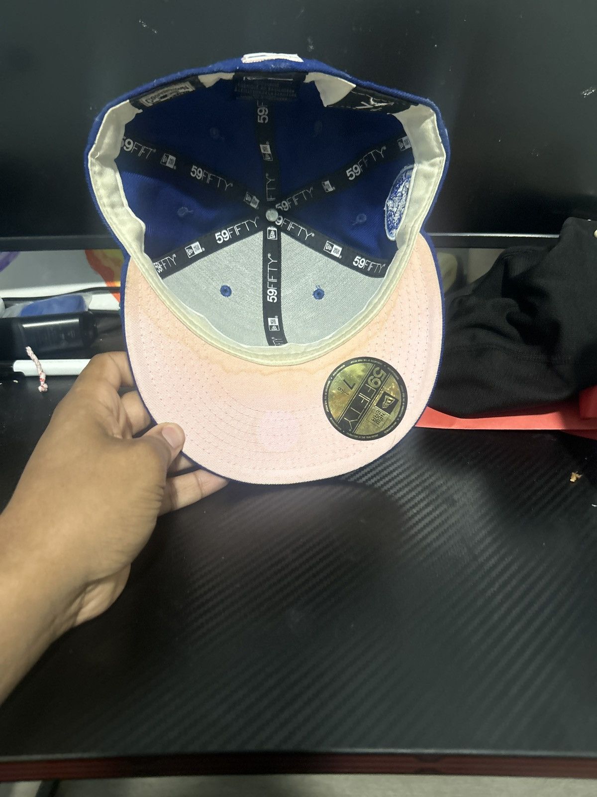 New Era La Dodgers 71/8 59Fifty Size ONE SIZE - 3 Thumbnail