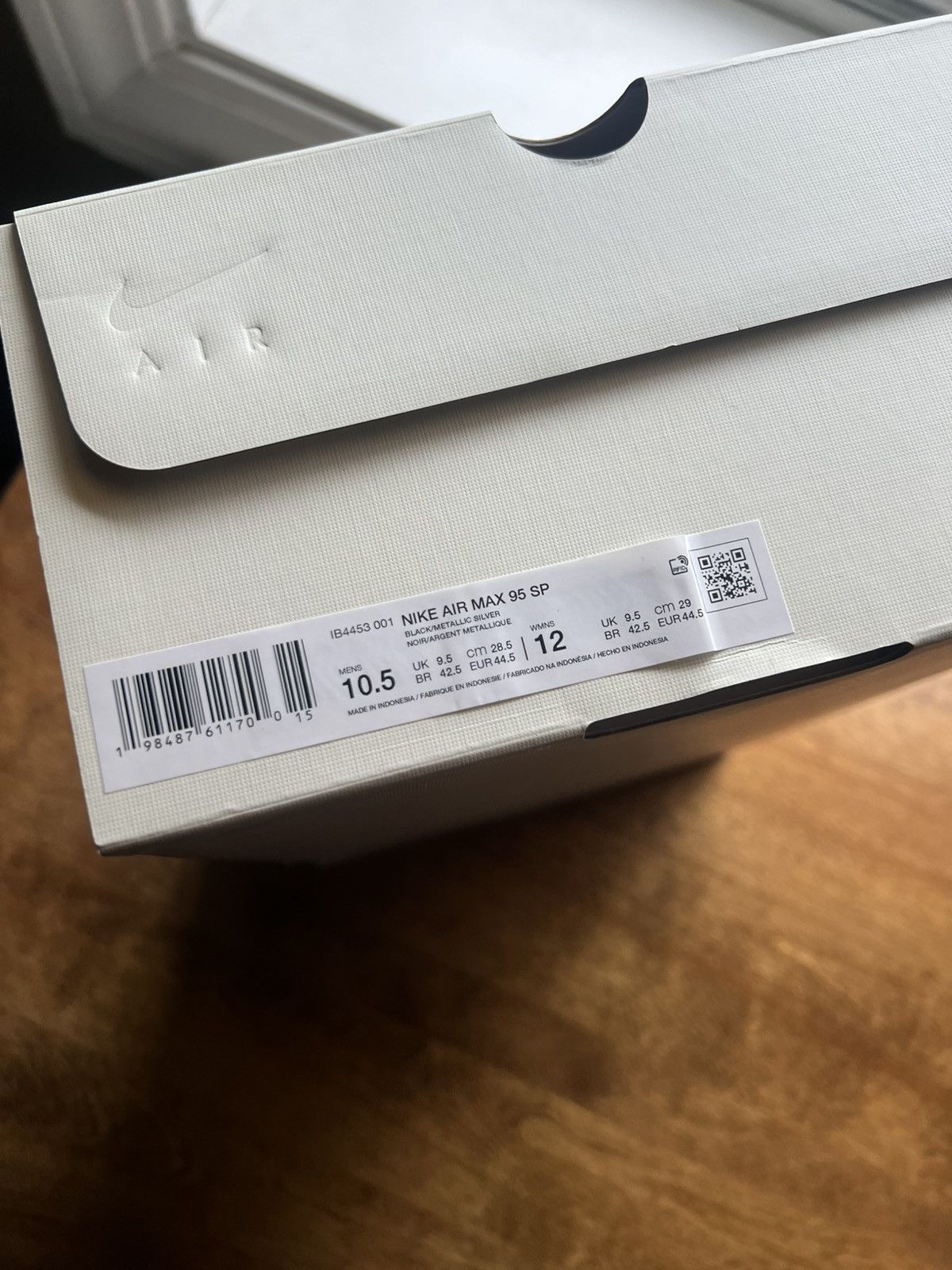 Nike × Undefeated Nike Undefeated Air Max 95 Black Size US 10.5 / EU 43-44 - 6 Thumbnail