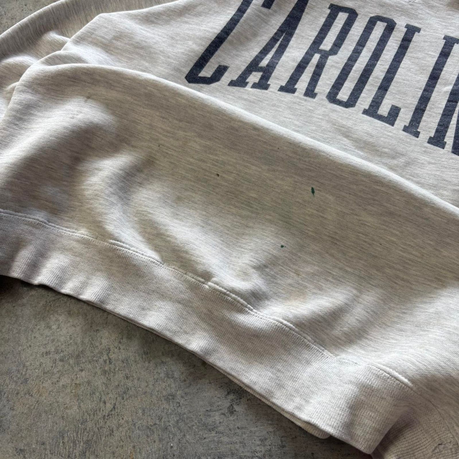 Vintage 90s University of North Carolina Tar Heels Thrashed Crewneck Size US S / EU 44-46 / 1 - 6 Thumbnail