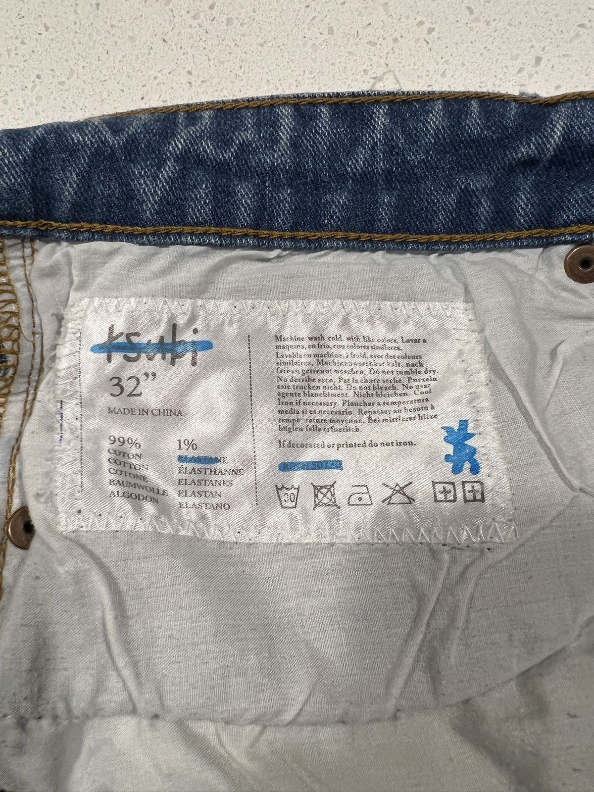 Ksubi KSUBI CHITCH CHOP SLICE ' N DICE JEANS Blue Men’s 32 Size US 32 / EU 48 - 9 Thumbnail