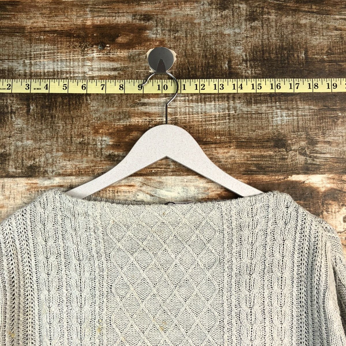 Homespun Knitwear × Japanese Brand Japanese Brand vintage Grey Knitwear #A2474 Size US M / EU 48-50 / 2 - 4 Thumbnail