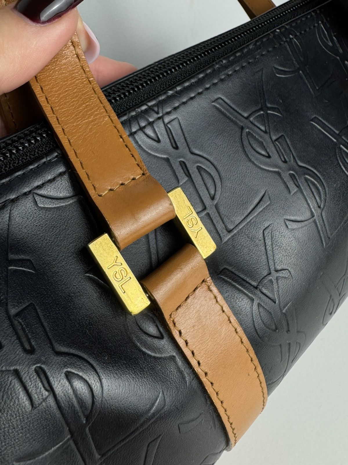 Yves Saint Laurent Torebka Yves Saint Laurent Vintage Mini Boston Bag Size ONE SIZE - 9 Thumbnail