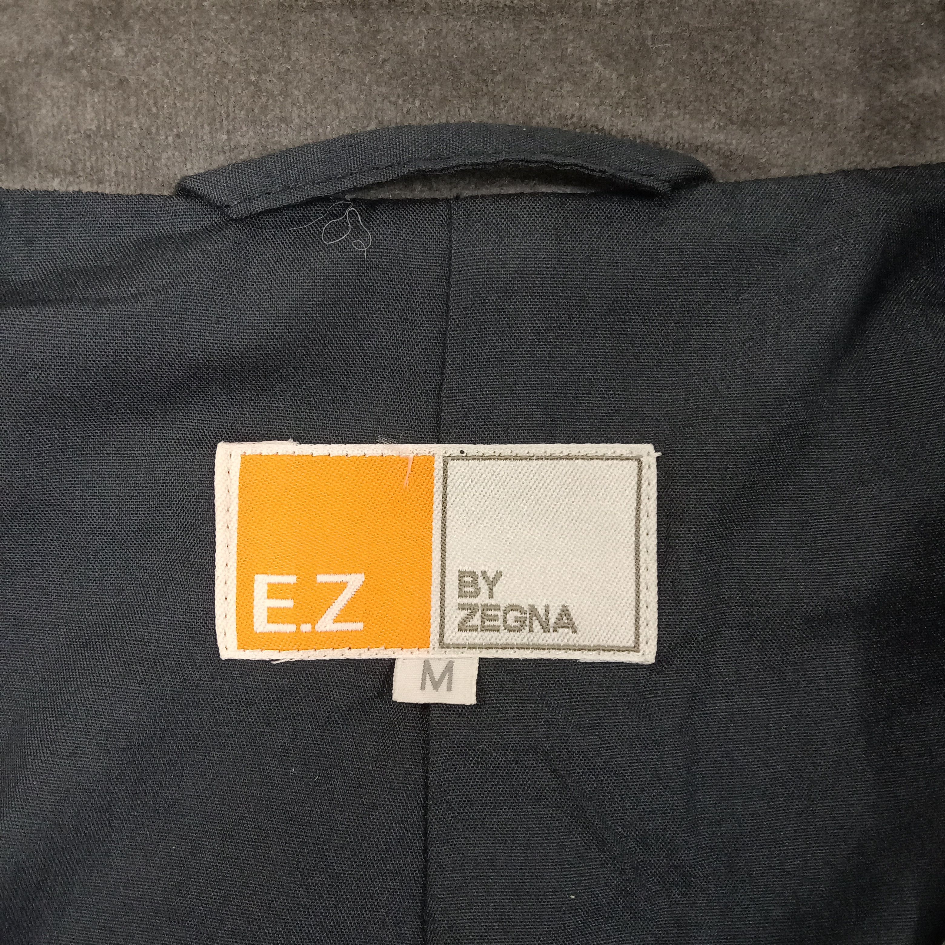 Vintage E.Z. by Zegna Luxury Brand Coat Jacket C246N10 Size US S / EU 44-46 / 1 - 4 Thumbnail