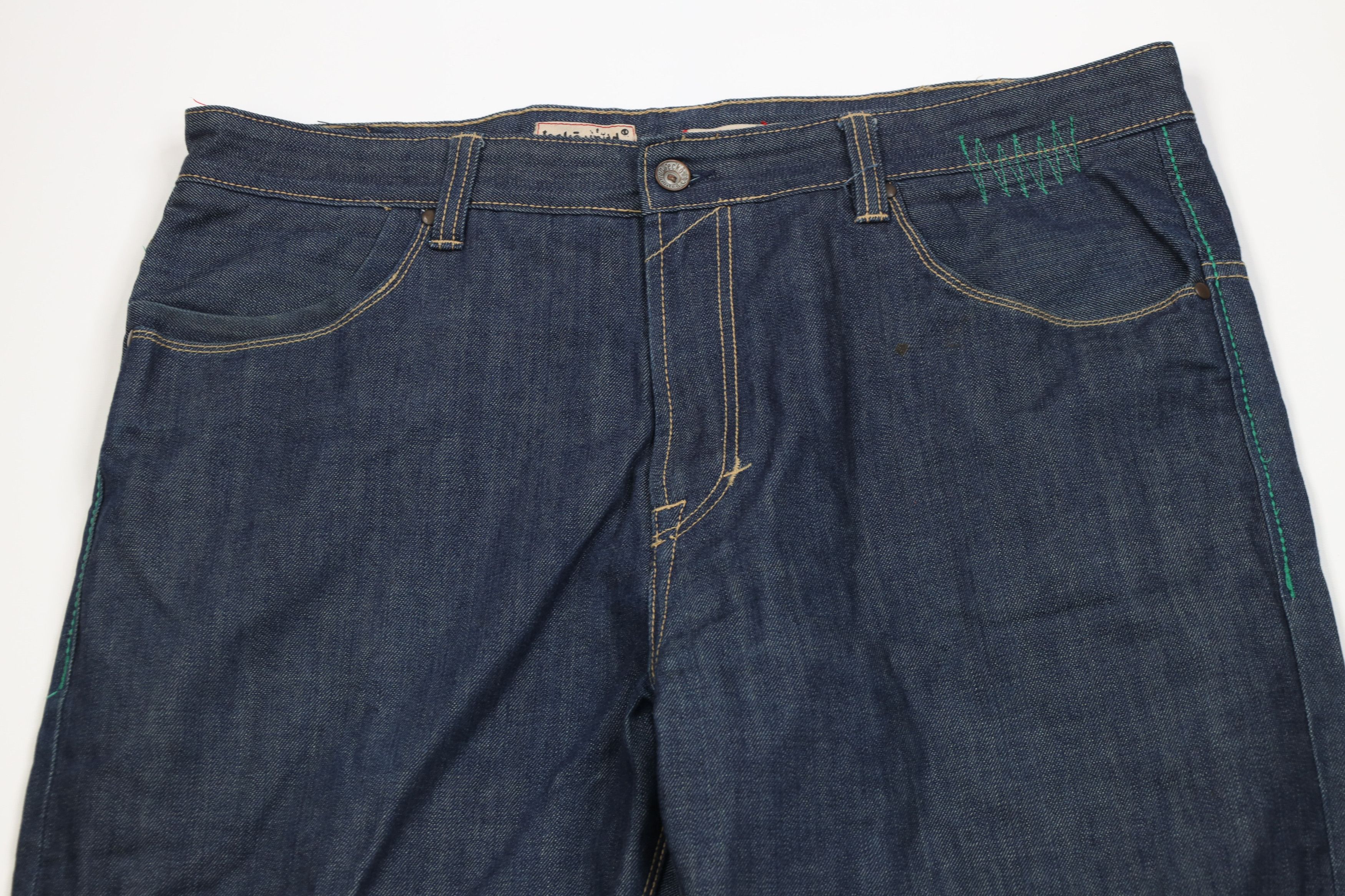 Vintage Vintage Y2K Enyce Spade Baggy Fit Wide Leg Denim Jeans Blue Size US 40 / EU 56 - 2 Thumbnail