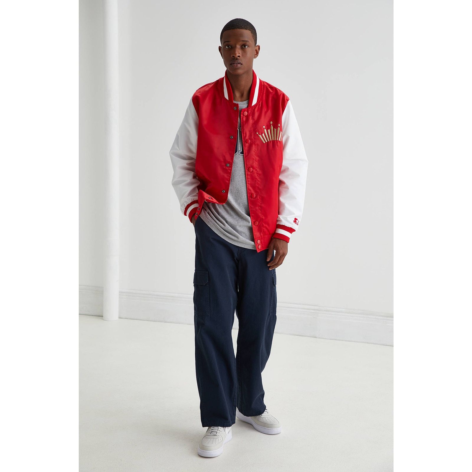 Urban Outfitters New Urban Outfitters Starter X Budweiser Crown Satin Jacket Size US M / EU 48-50 / 2 - 5 Thumbnail