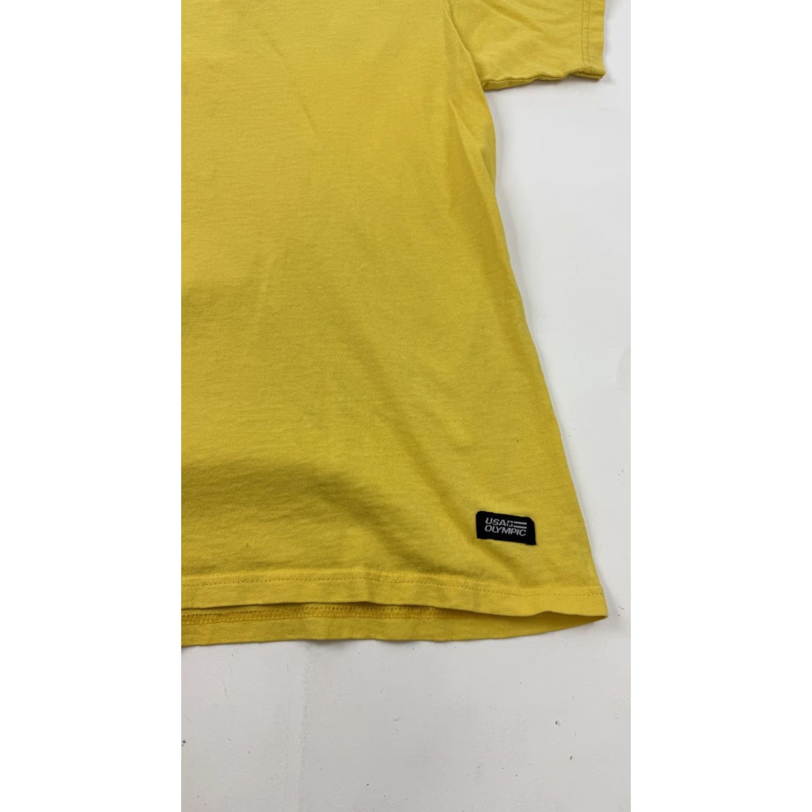 Vintage USA Olympics Shirt Mens XL Yellow Short Sleeve Casual Tee USA Olympic Team Shirt Size US XL / EU 56 / 4 - 2 Thumbnail