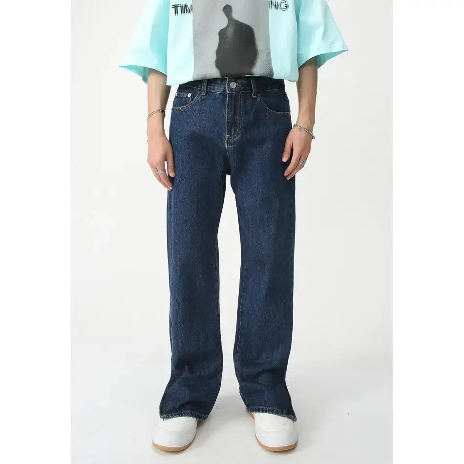 Japanese Brand Retro loose high street casual jeans Size US 32 / EU 48 - 1 Thumbnail