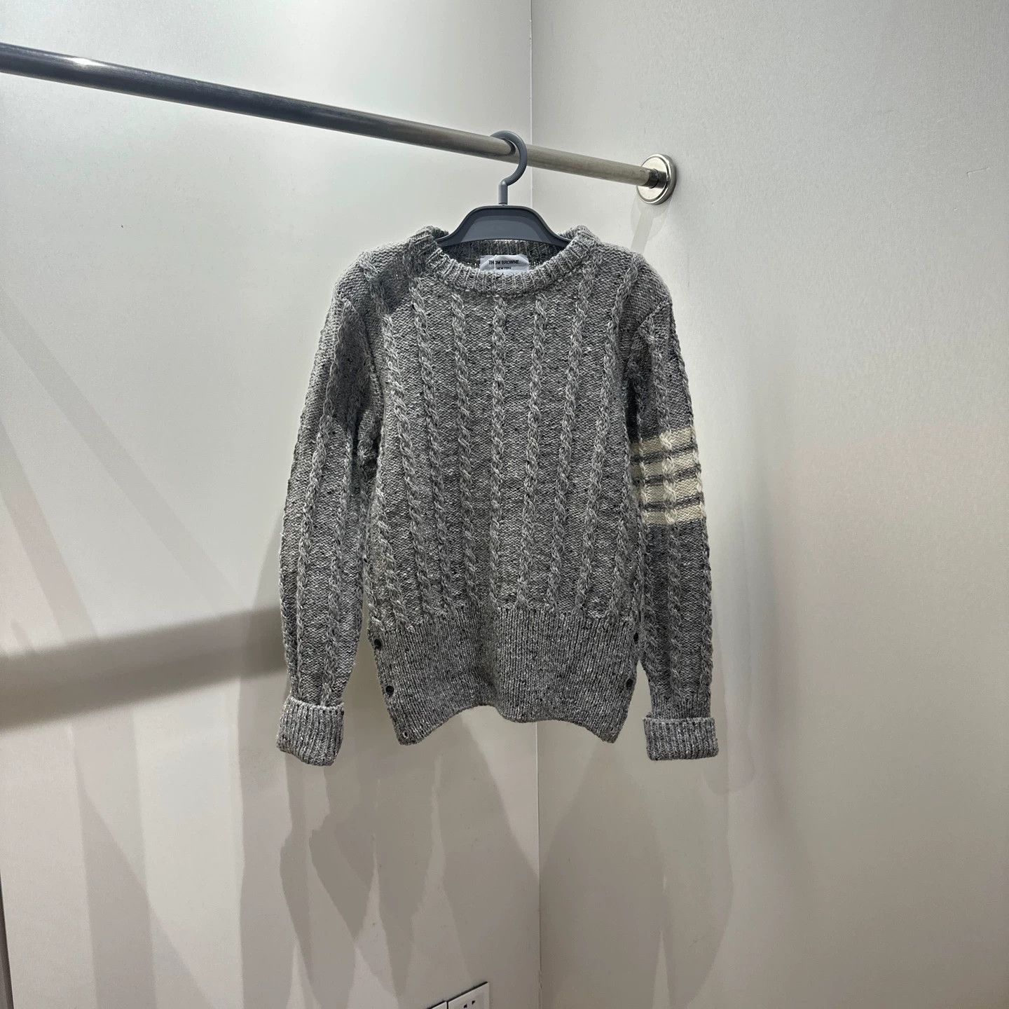 Thom Browne Thom Browne Apr299 Striped LS Sweater Size 2 Size XS / US 0-2 / IT 36-38 - 1 Thumbnail