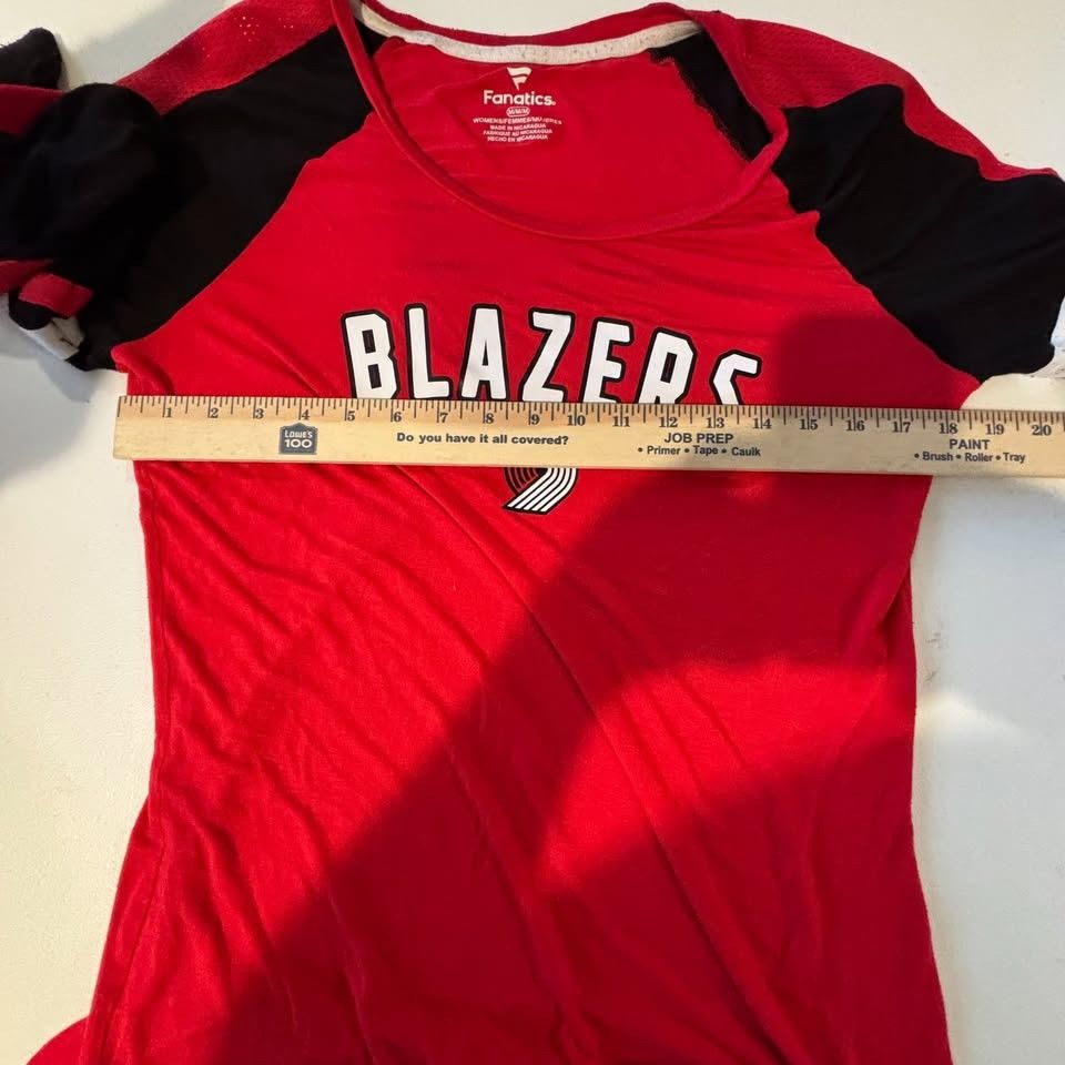 Other Portland Trail Blazers Fanatics Women’s M Long Sleeve Shirt Size M / US 6-8 / IT 42-44 - 5 Thumbnail