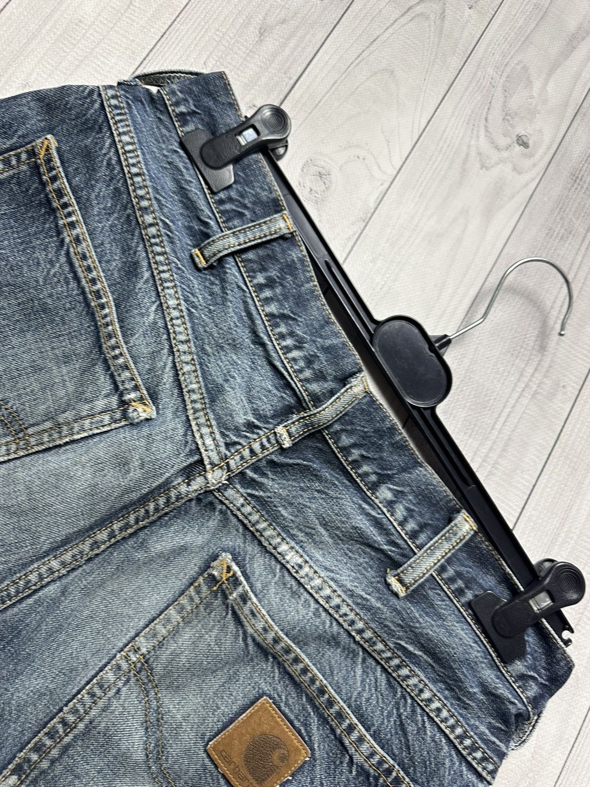 Carhartt × Carhartt Wip × Vintage Vintage Carhartt Wip denim distressed pants size W31 Size US 31 - 8 Thumbnail