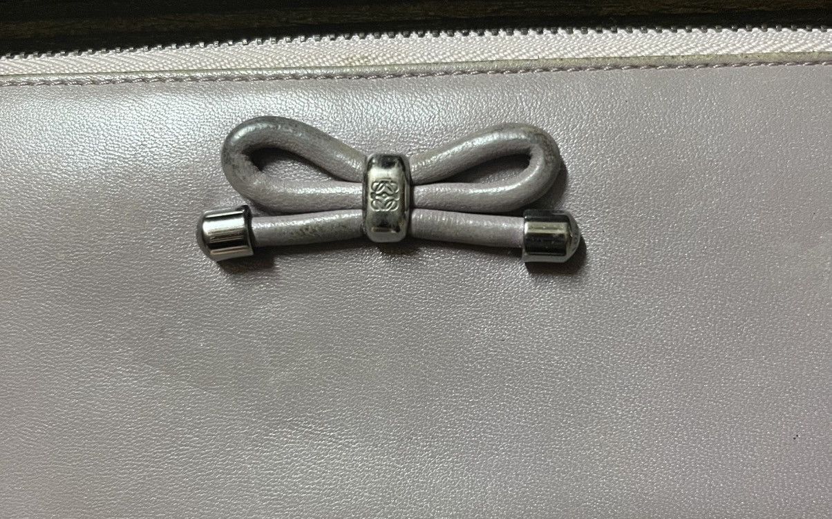 Loewe Loewe Bow Ribbon Long Wallet Size ONE SIZE - 5 Thumbnail