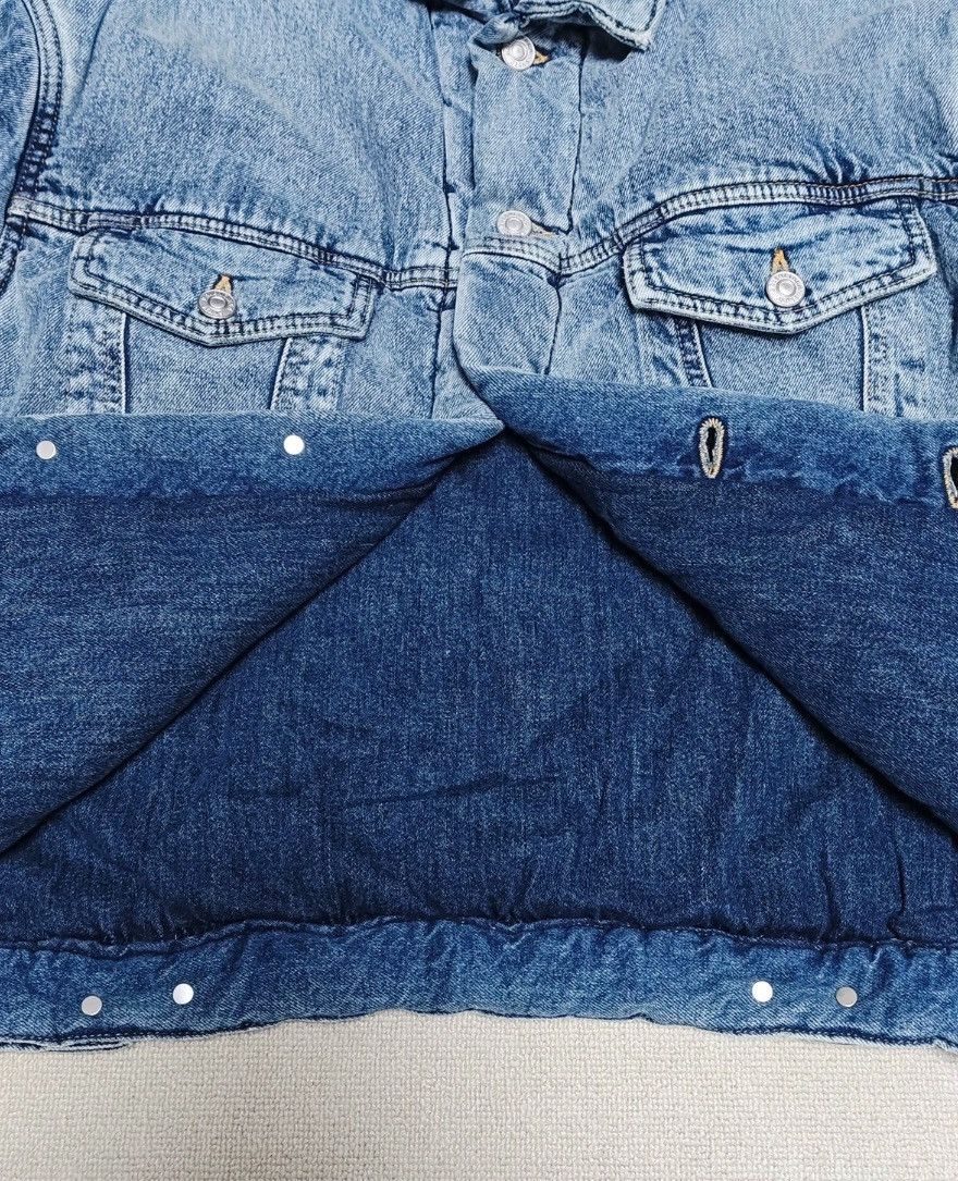 Balenciaga Balenciaga 22fw Padded washed denim cotton jac2412-Nextarrow Size XS / US 0-2 / IT 36-38 - 3 Thumbnail