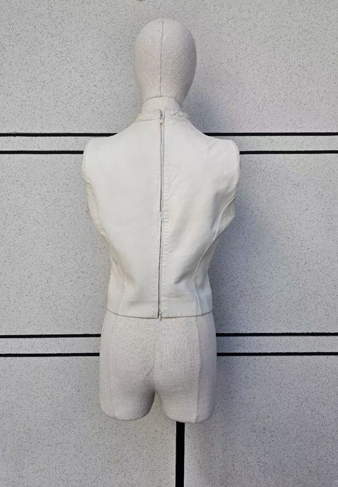 Ann Demeulemeester Ann demeulemeester leather vest Size S / US 4 / IT 40 - 4 Thumbnail