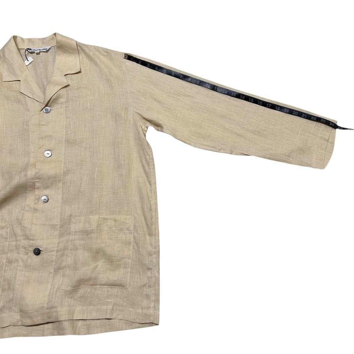Yohji Yamamoto 739 90s Y's Yohji Yamamoto set up room wear linen vintage Size US L / EU 52-54 / 3 - 9 Thumbnail