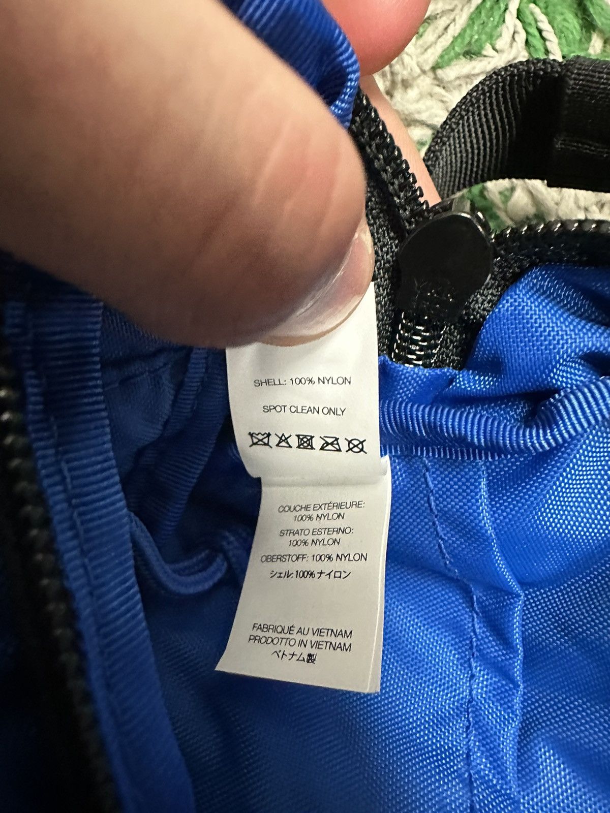 Supreme Supreme x X-PAC Pouch Side Bag Satchel Black Blue Size ONE SIZE - 6 Thumbnail