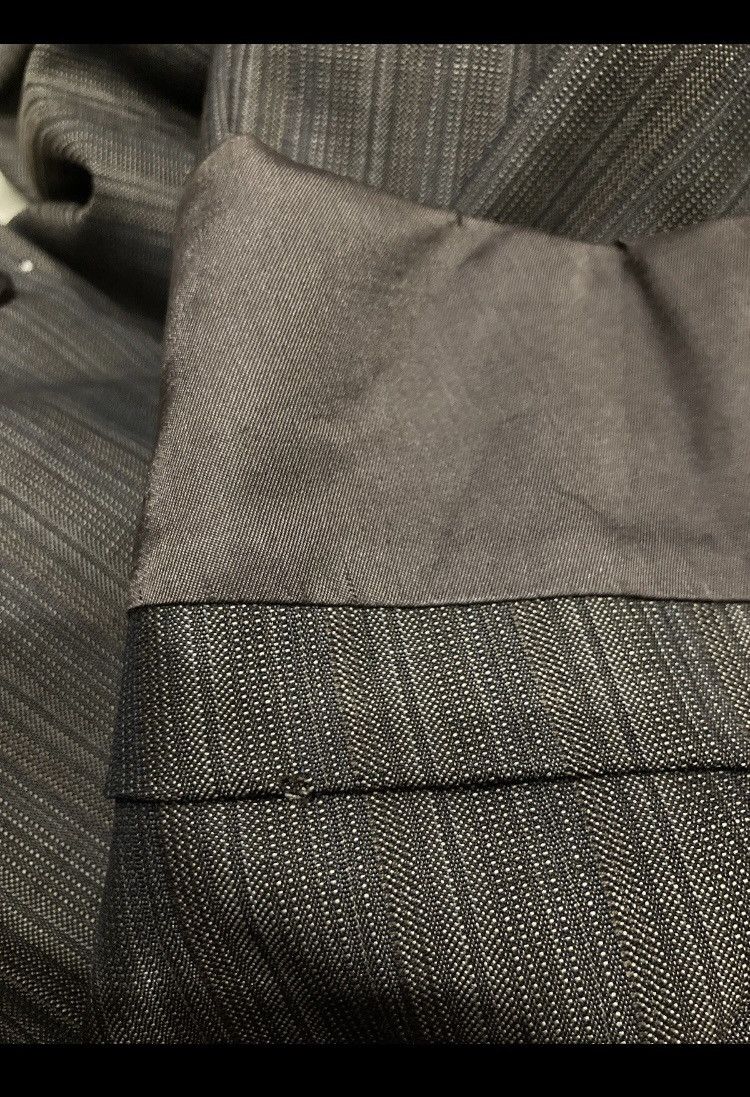 Prada Vintage Prada Milano Brown Striped Blazer 48R Size Luxury Size 48R - 14 Thumbnail