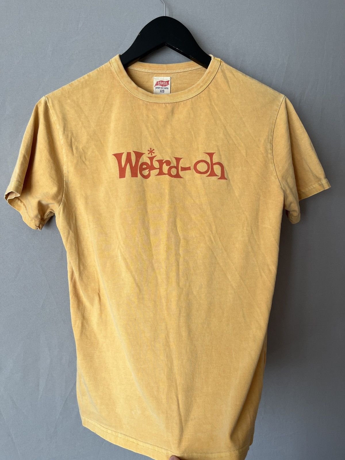 TSPTR TSPTR Yellow Weird-oh Heavy Tee Size US XS / EU 42 / 0 - 5 Thumbnail