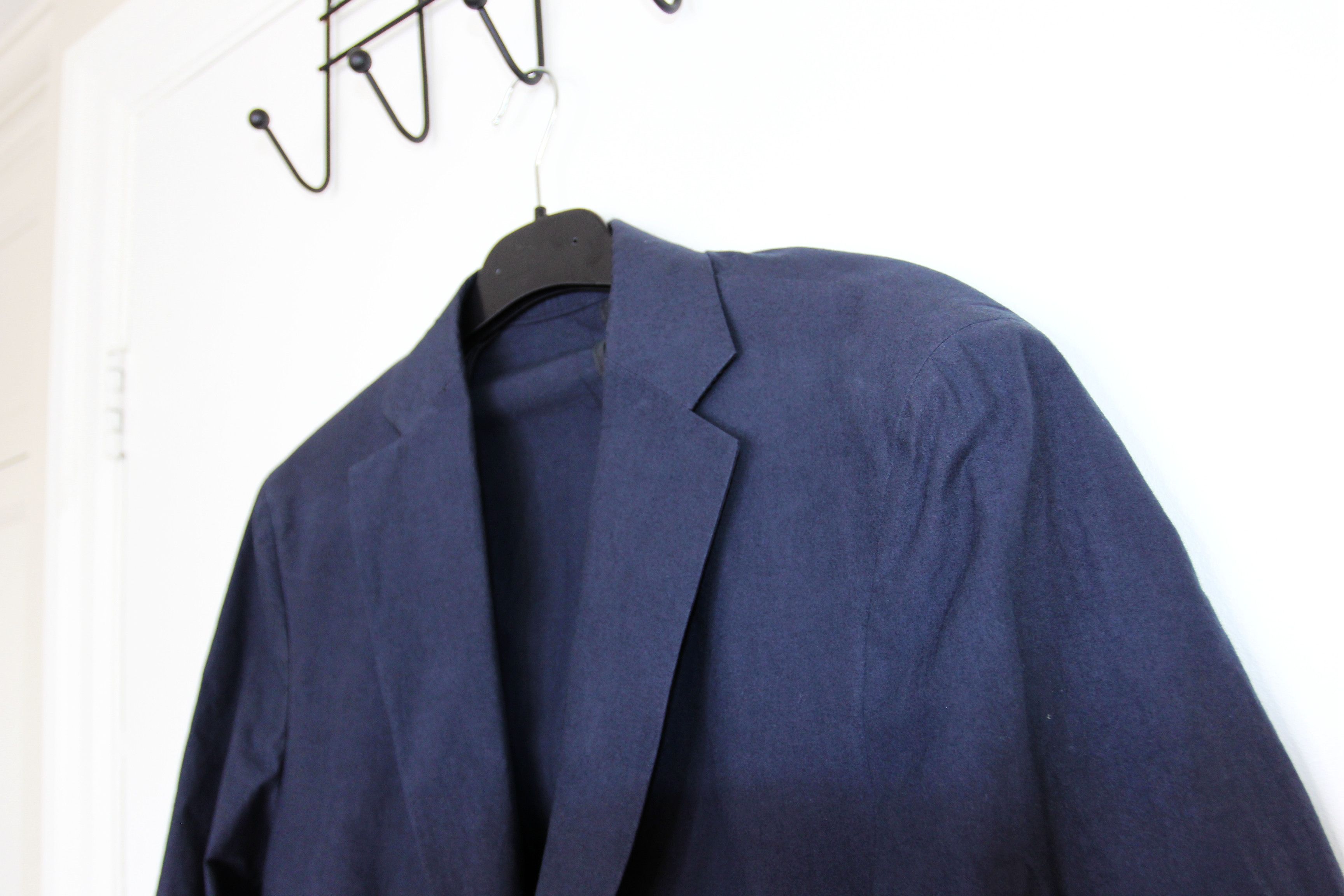 Other BNWT SS24 ECOLE DE PENSEE NAVY POPLIN JACKET 48 Size US M / EU 48-50 / 2 - 4 Thumbnail