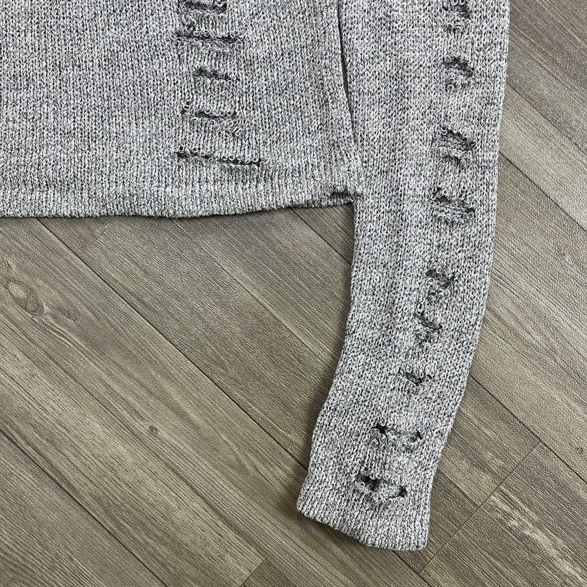 agnes b. Vintage Agnes b. Paris Distressed Knitted Balenciaga Style Size US S / EU 44-46 / 1 - 8 Thumbnail