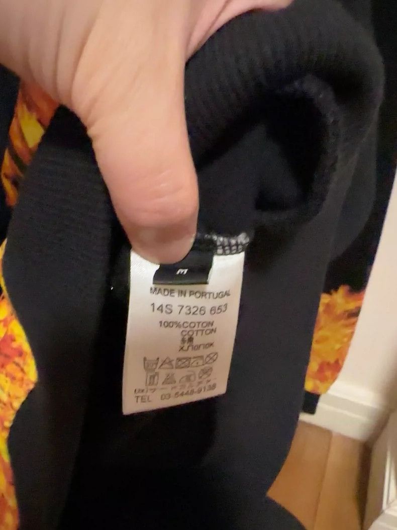 Givenchy Givenchy Black Flame Sweatshirt Hoodie M Size Size US M / EU 48-50 / 2 - 3 Thumbnail