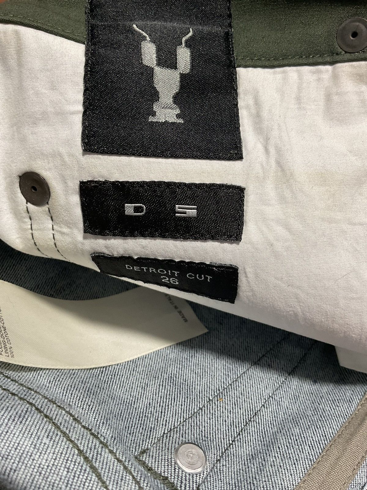 Rick Owens Rick Owens DRKSHDW Waxed Denim Size US 26 / EU 42 - 5 Thumbnail