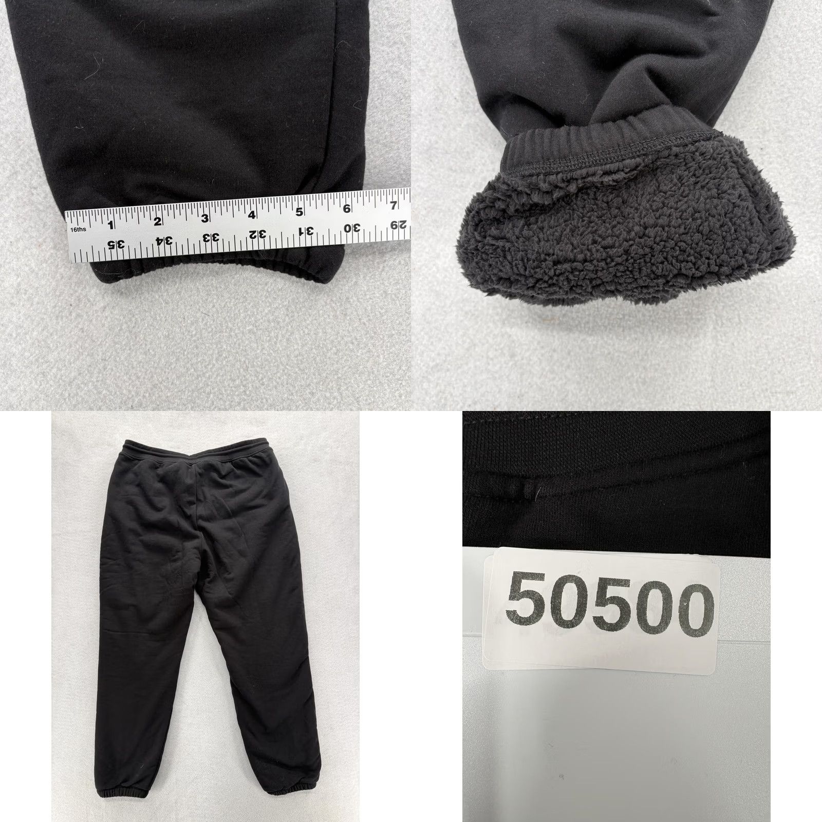 Eddie Bauer Eddie Bauer Fleece Lined Joggers Womens Large Black Drawstring Workwear Hiking Pants Size 36" / US 14 / IT 50 - 8 Thumbnail