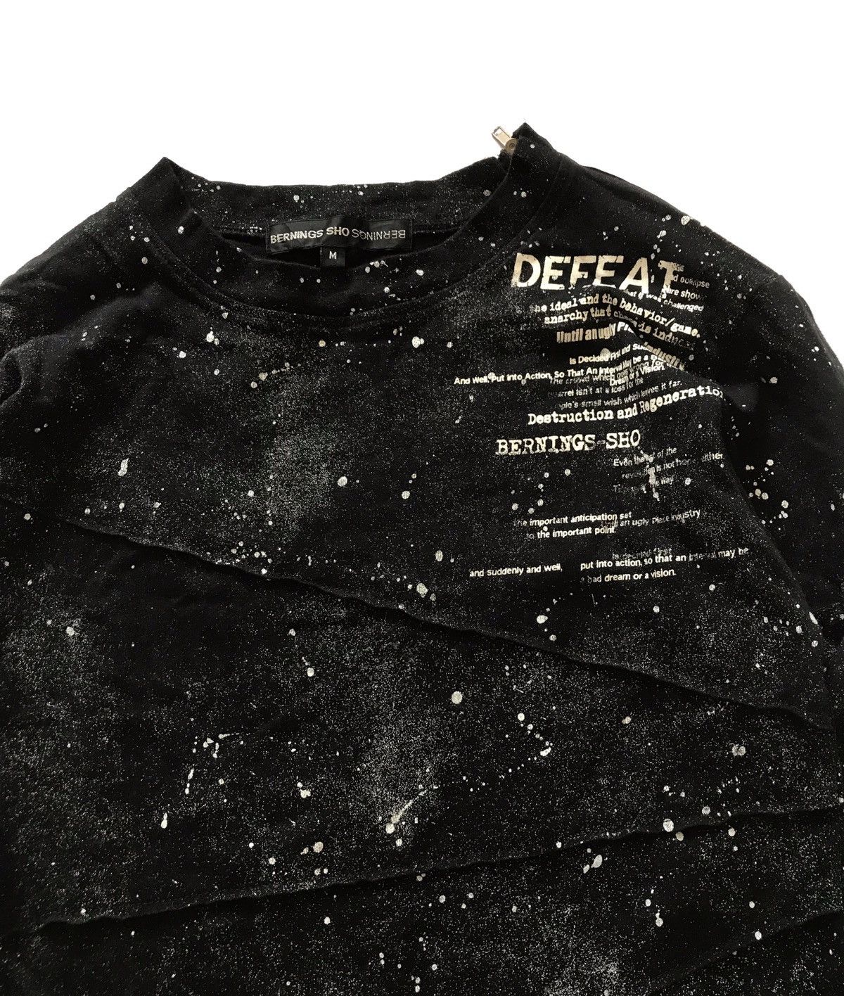 14th Addiction × Beauty Beast × If Six Was Nine BERNING SHO PUNK STYLE PAINT LONG SLEEVE Size US M / EU 48-50 / 2 - 2 Thumbnail