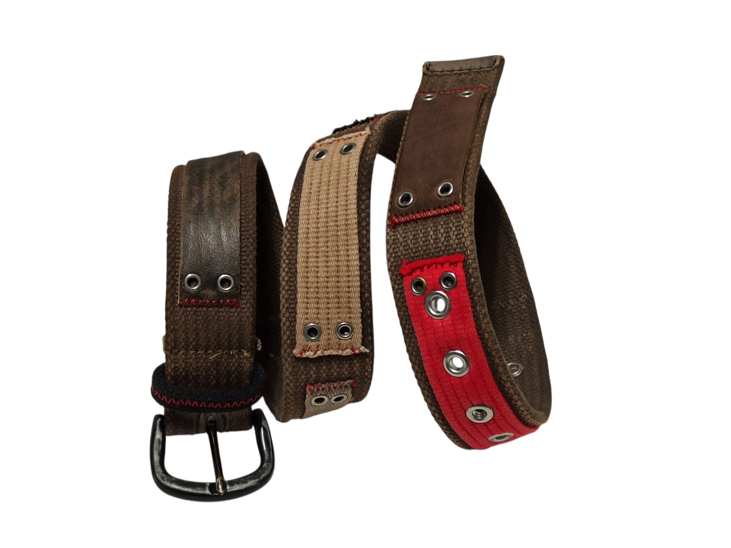 Other Tough Jeansmith Rare Archive Military Surplus Canvas Belt Size ONE SIZE - 1 Thumbnail