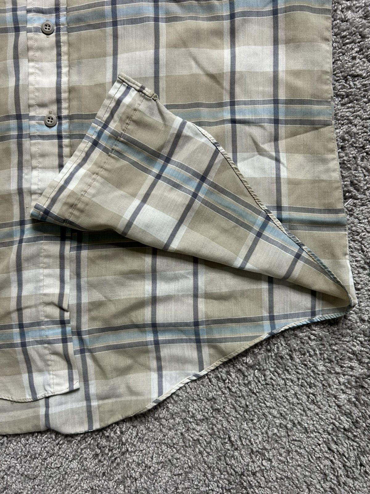 Levi's Vintage 80s/90s Levi’s Plaid Button Up Shirt Checkered Size US L / EU 52-54 / 3 - 3 Thumbnail