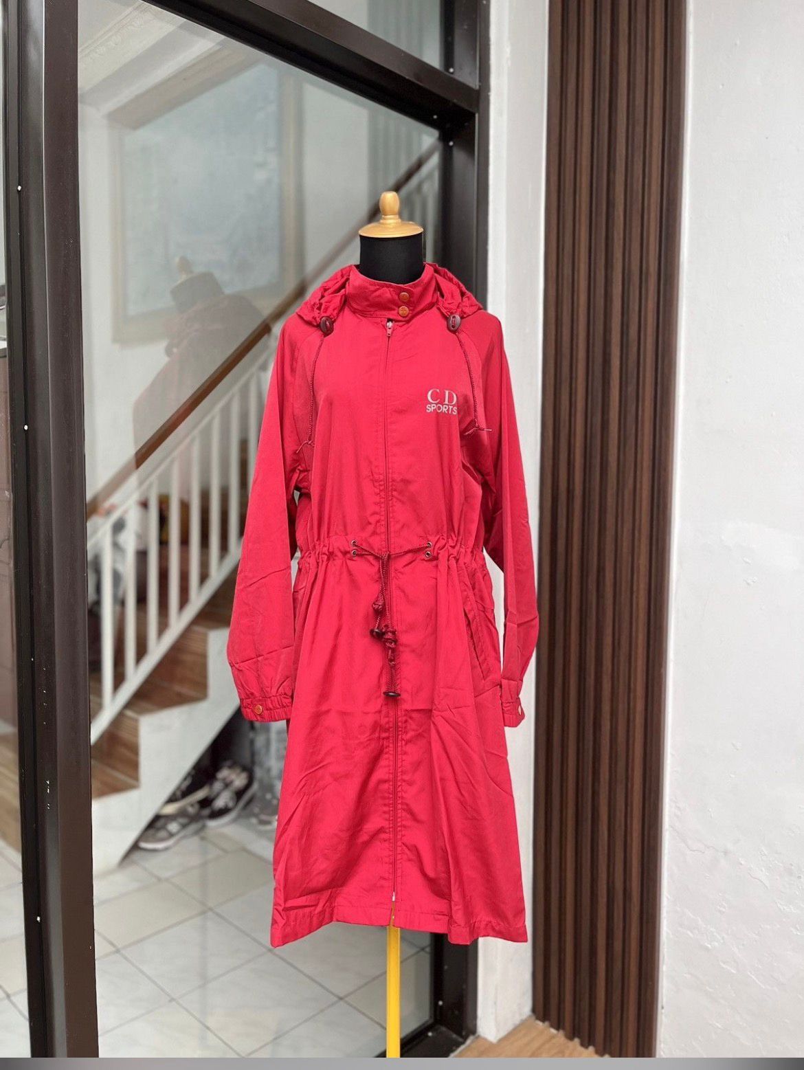 Christian Dior Monsieur Christian Dior Sport Long Jacket Big Logo Size US M / EU 48-50 / 2 - 2 Thumbnail