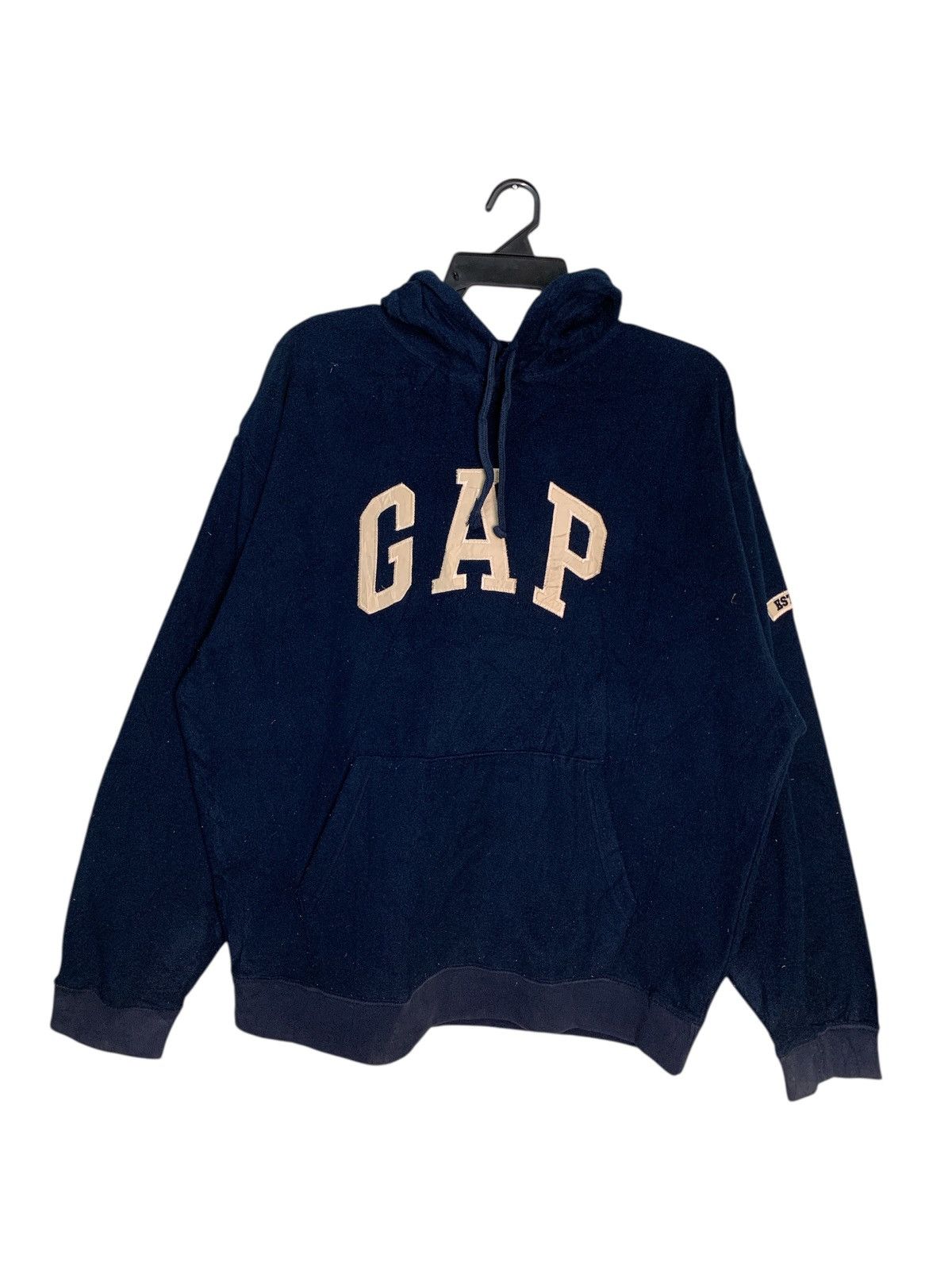 Gap Rare Design Vintage GAP Fleece Pullover Hoodie Size US L / EU 52-54 / 3 - 1 Thumbnail