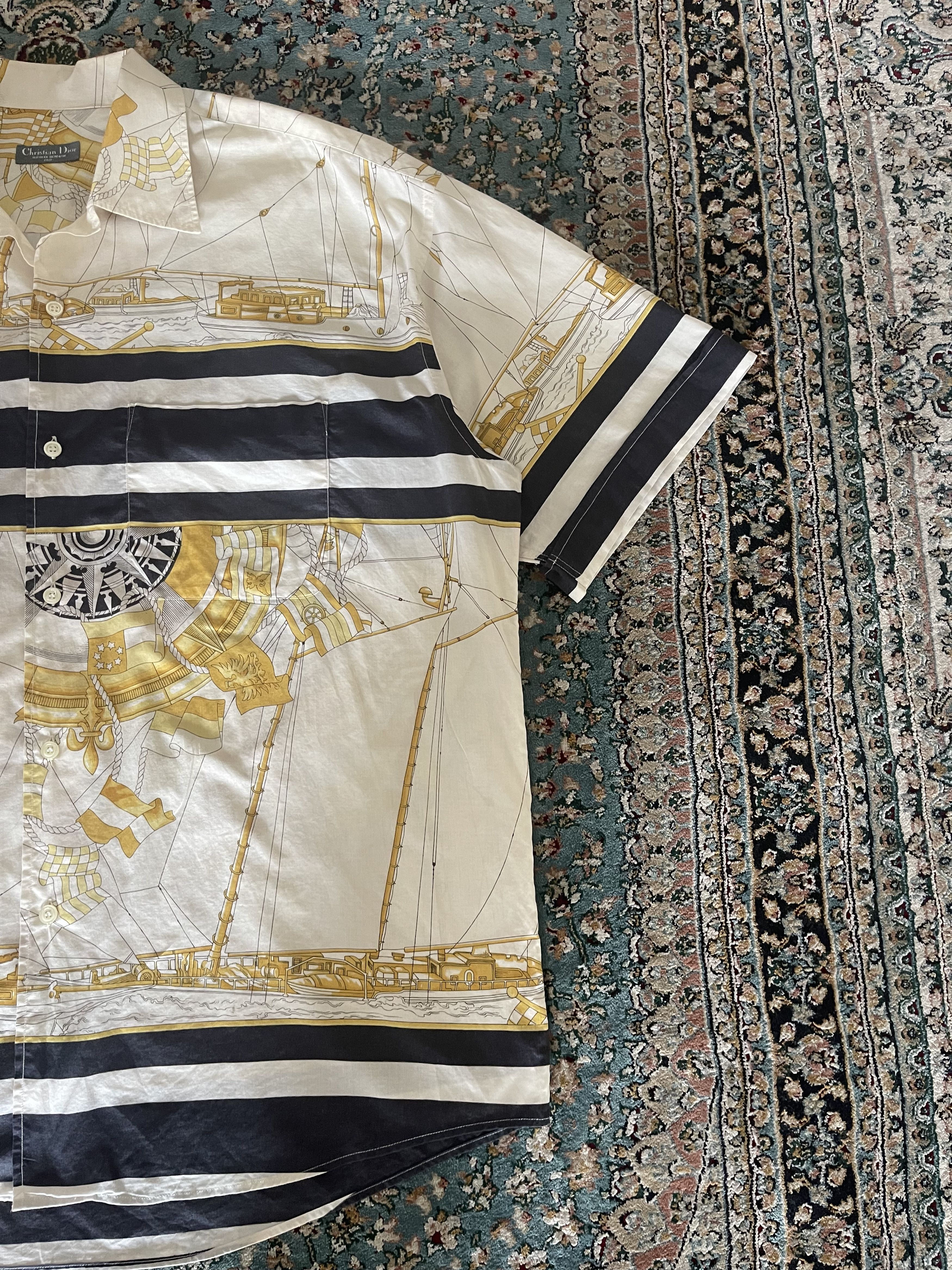 Christian Dior Monsieur Christian DIOR Button Down Shirt Sz XS/XL Baggy Oversize OVP Size US XS / EU 42 / 0 - 3 Thumbnail