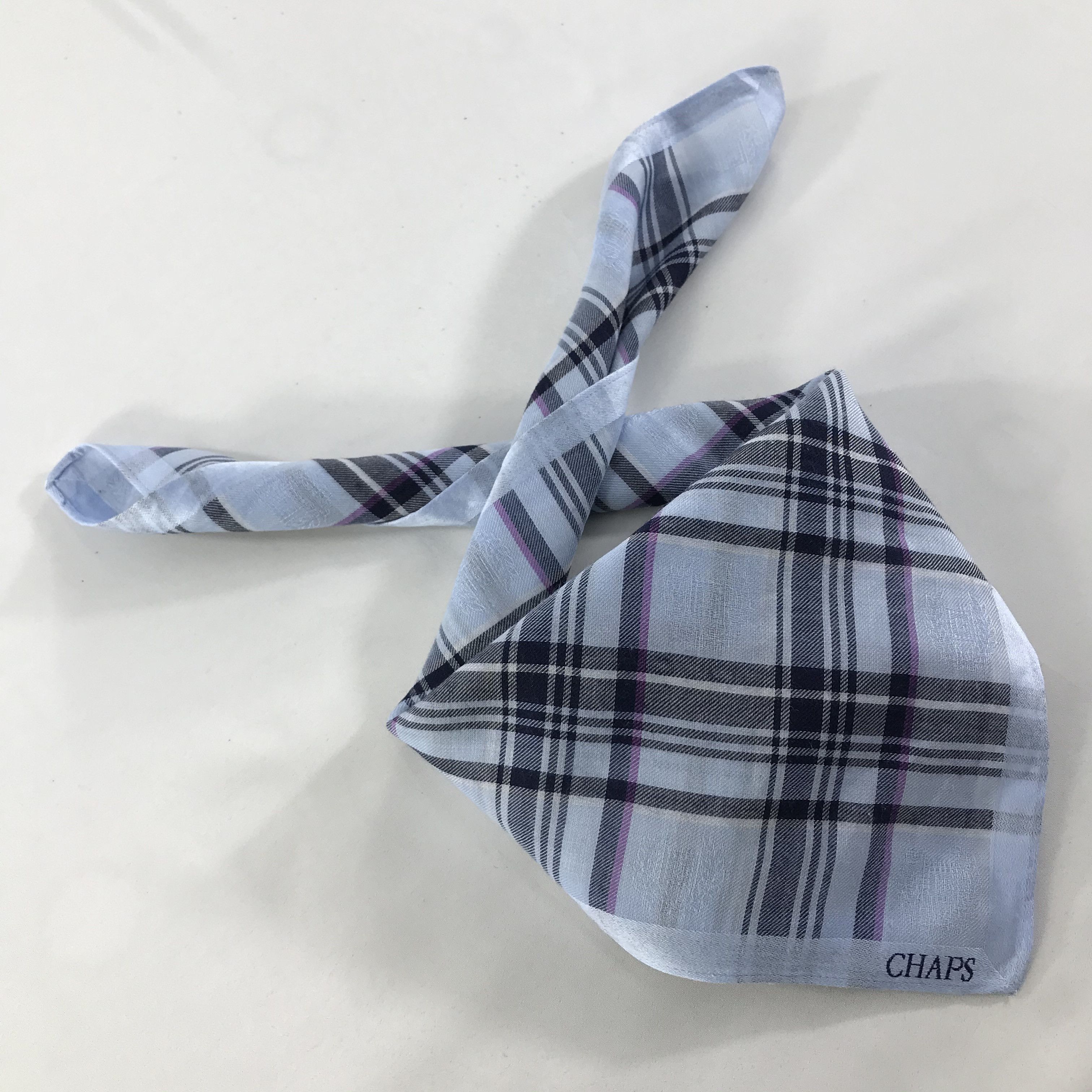 Chaps × Vintage Chaps Bandana / Handkerchief / Neckerchief - S1436 Size ONE SIZE - 4 Thumbnail