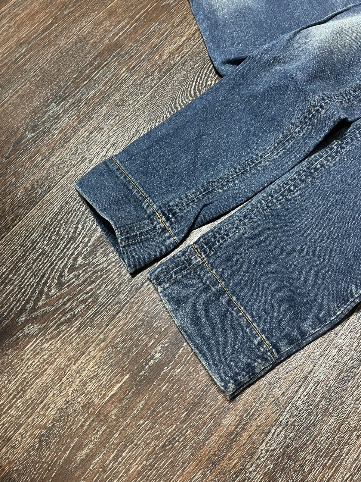 John Galliano John Galliano Jeans Pants Logo Light Blue Straight Mid Rise Size 32" / US 10 / IT 46 - 16 Thumbnail