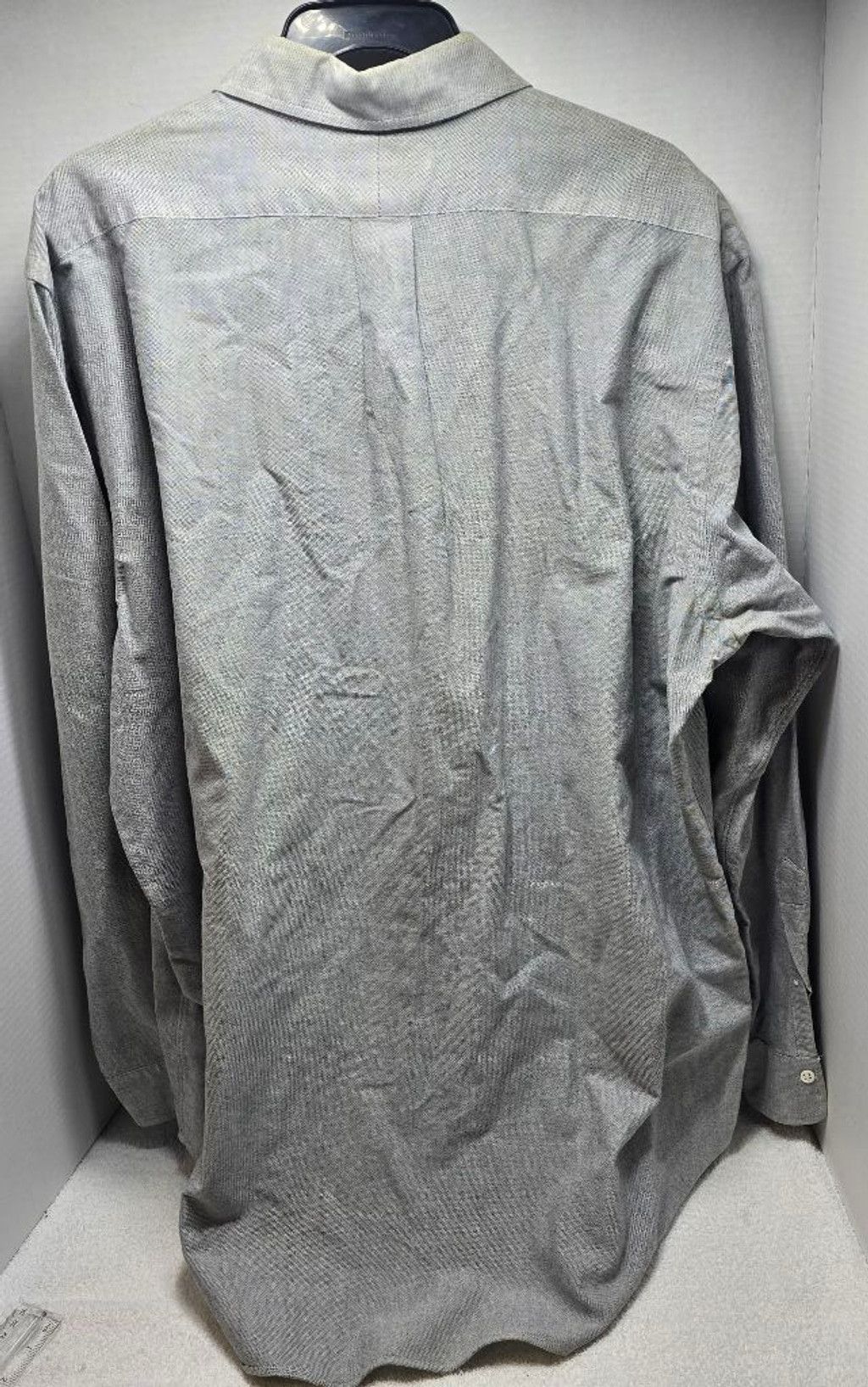 Ralph Lauren Men's Ralph Lauren Gray Casual Button Down Shirt Neck 17 Size US XL / EU 56 / 4 - 8 Thumbnail