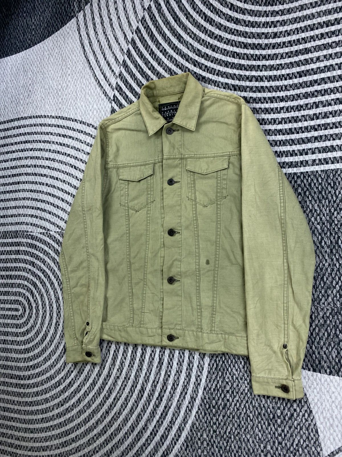KURO Vintage Kuro Denim Hishitomo Kapital Trucker Jacket Size US S / EU 44-46 / 1 - 4 Thumbnail