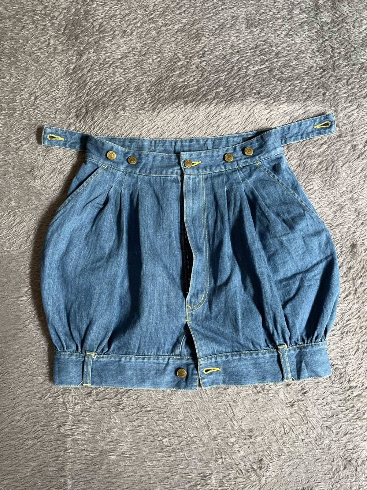 mercibeaucoup Mercibeaucoup balloon mini skirt by issey miyake Size 31" - 1 Thumbnail