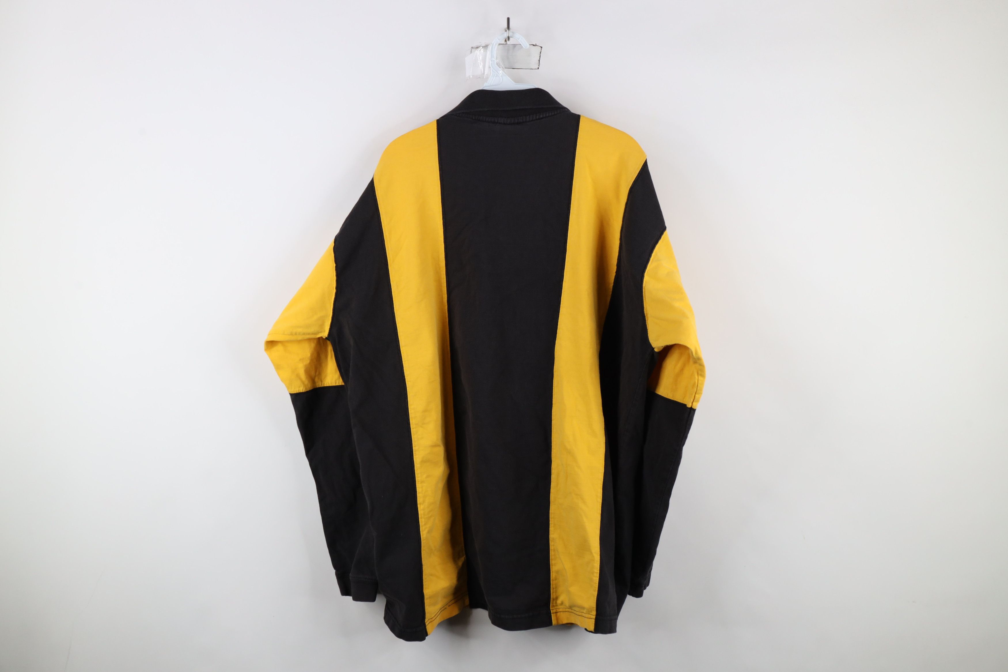 Vintage Vintage 90s Pittsburgh Steelers Football Long Sleeve Polo Size US XL / EU 56 / 4 - 12 Thumbnail